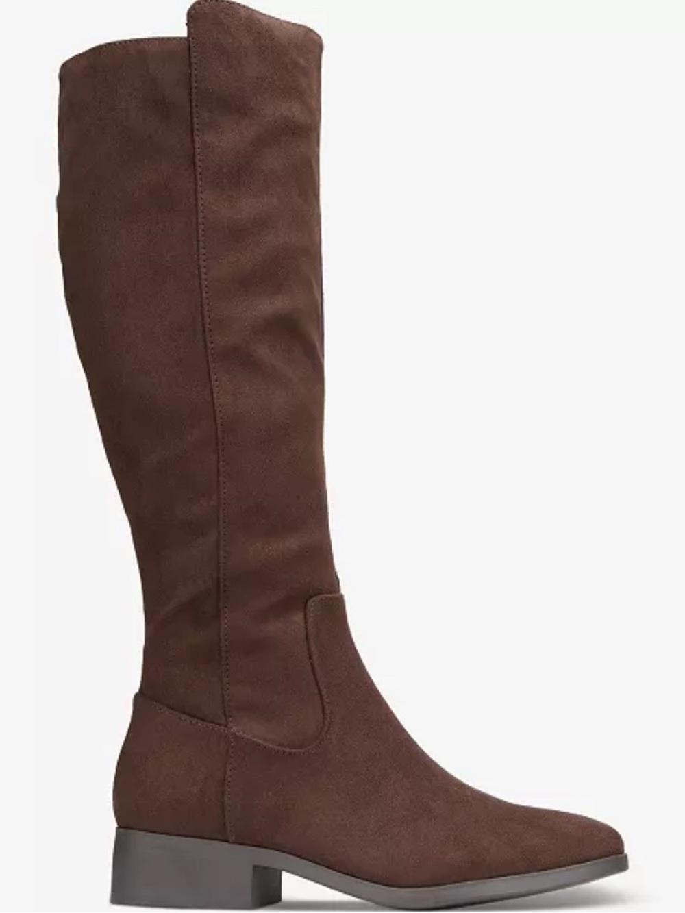 Style & Col Brown Suede Boots - Picture 2 of 4